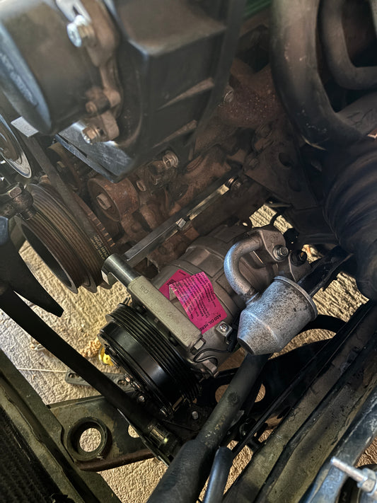 RB to VQ AC Compressor bracket swap kit - Air Conditioner adapter R32 R33 RB20DET RB25DET NEO RB26DETT Nissan Skyline