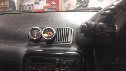 NEW PRODUCT: Nissan Skyline R32 GTR &amp; GTST Center Vent + Gauge Pod Combo!