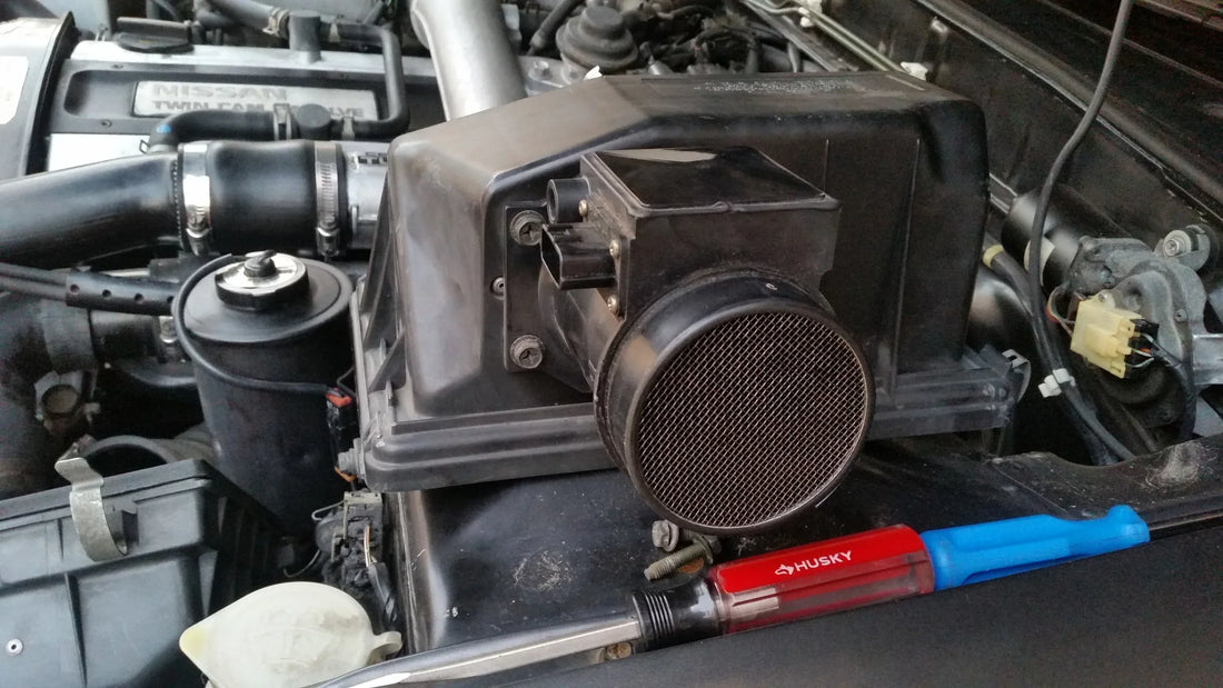 Replacing the RB20DET Mass Airflow Sensor (MAFS) - R32 Skyline GTS-T DIY
