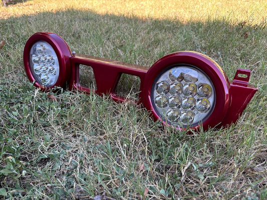 Pulsar GTi-R Fog Light Grille Replica - Autech Rally Lights - Fits all N14 Pulsars!