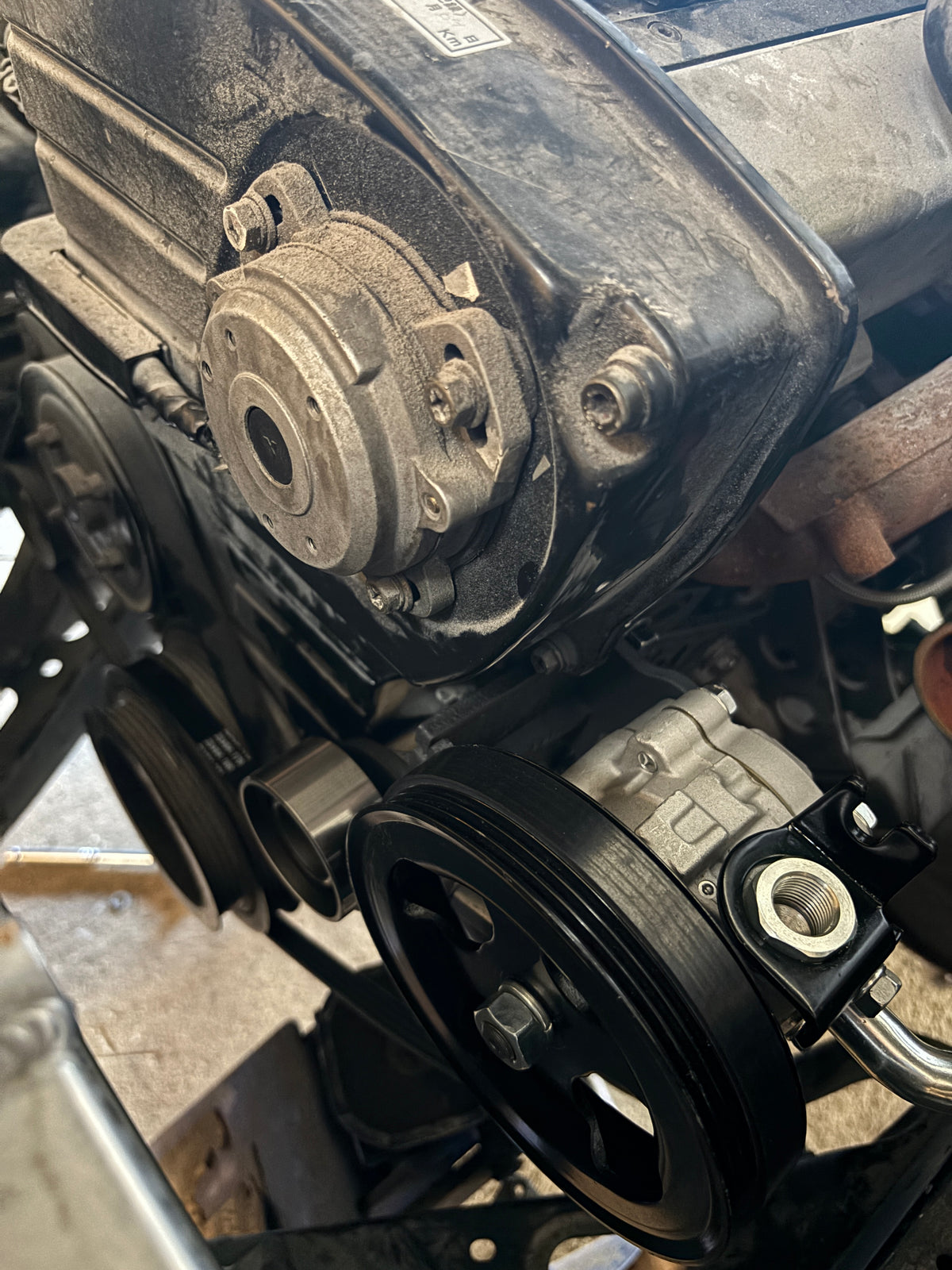 RB30 Power Steering Pump to VK56 Conversion Upgrade Kit